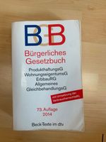 Beck-Texte im dtv: Bürgerliches Gesetzbuch (BGB) - 73. Aufl. 2014 München - Trudering-Riem Vorschau