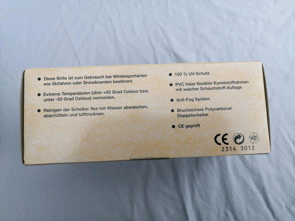 Neu OVP Skibrille für Erwachsene crane schwarz gelb snowboard in Worms