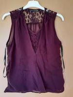 Atmosphere Bluse Shirt Top 34 Bordeaux Spitze Neuwertig Bielefeld - Gadderbaum Vorschau
