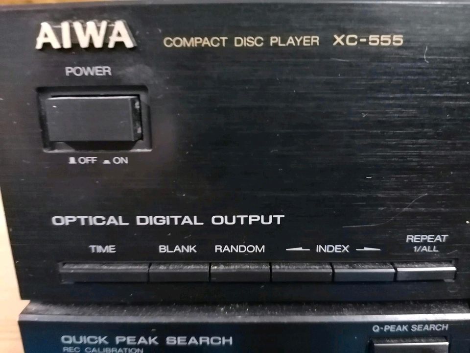 AIWA Disk Player XC-555 in Burgbernheim