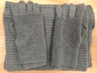 Schal und Handschuhe 100% Kaschmir grau Berlin - Reinickendorf Vorschau