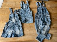 3 x Latz- Jeans Hosen/ Kleid Gr. 122 zu verkaufen Niedersachsen - Bramsche Vorschau