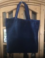 Samttasche Shopper wunderschön Tasche Samt 43 x 46cm selbstgenäht Nordrhein-Westfalen - Kaarst Vorschau