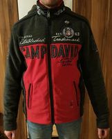 Camp David Fleece Jacke Herren Größe M rot/grau Bayern - Dirlewang Vorschau