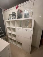 IKEA Expedit Hochglanz weiß 4x4 16 Fächer Regal +Einschübe opt Leipzig - Burghausen-Rückmarsdorf Vorschau