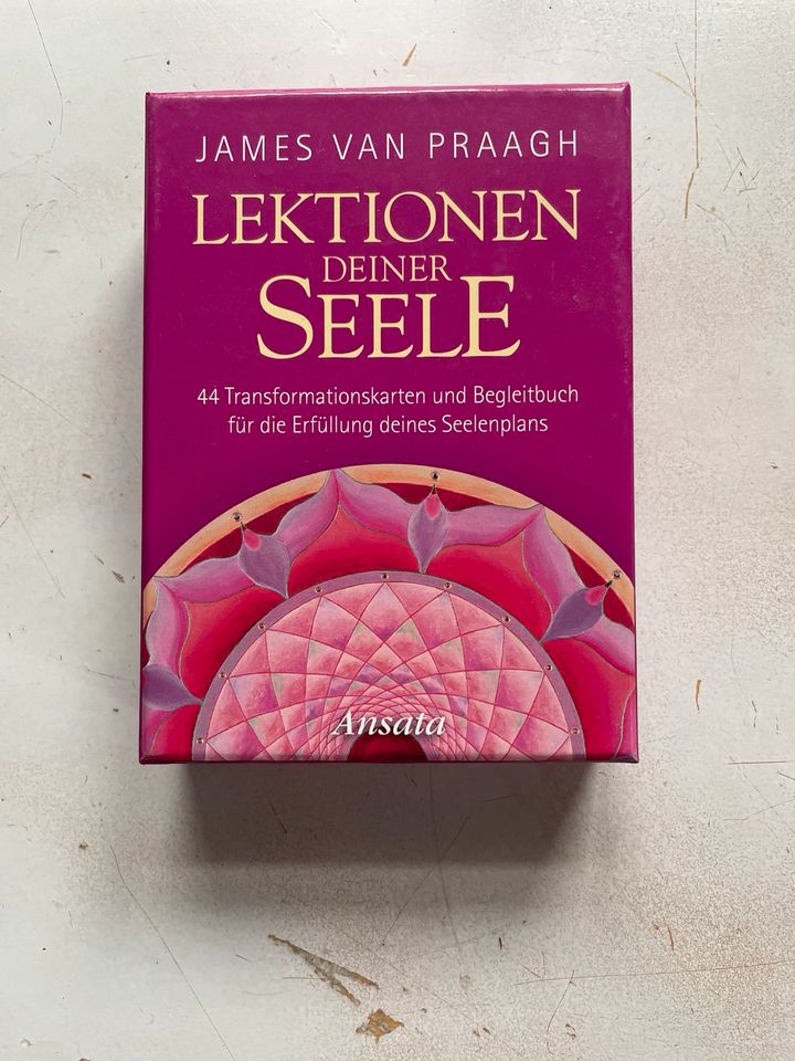 Lektionen der Seele  James van Praagh Orakel Transformationskarte in Herdecke