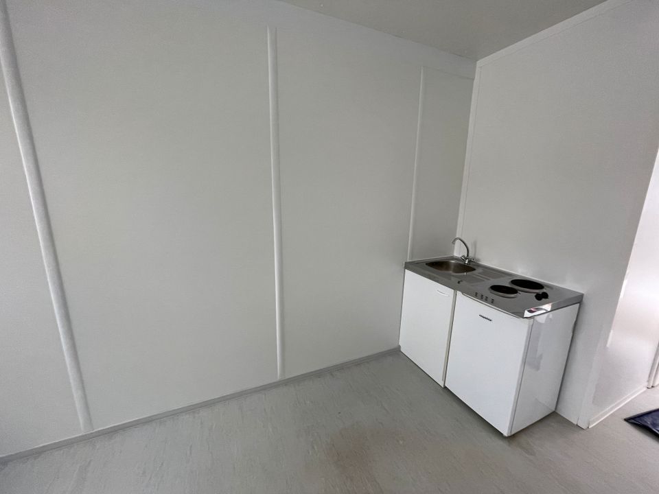 20ft Wohncontainer Bürocontainer Container mit WC Sanitärcontainer Küchenzeile in Herchsheim