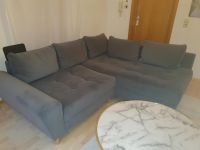 Couch mit Fußhocker Baden-Württemberg - Reichartshausen Vorschau