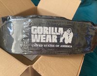 Gorilla Wear - 4 Inch Padded Leather Lifting Belt Armeegrün Köln - Mülheim Vorschau