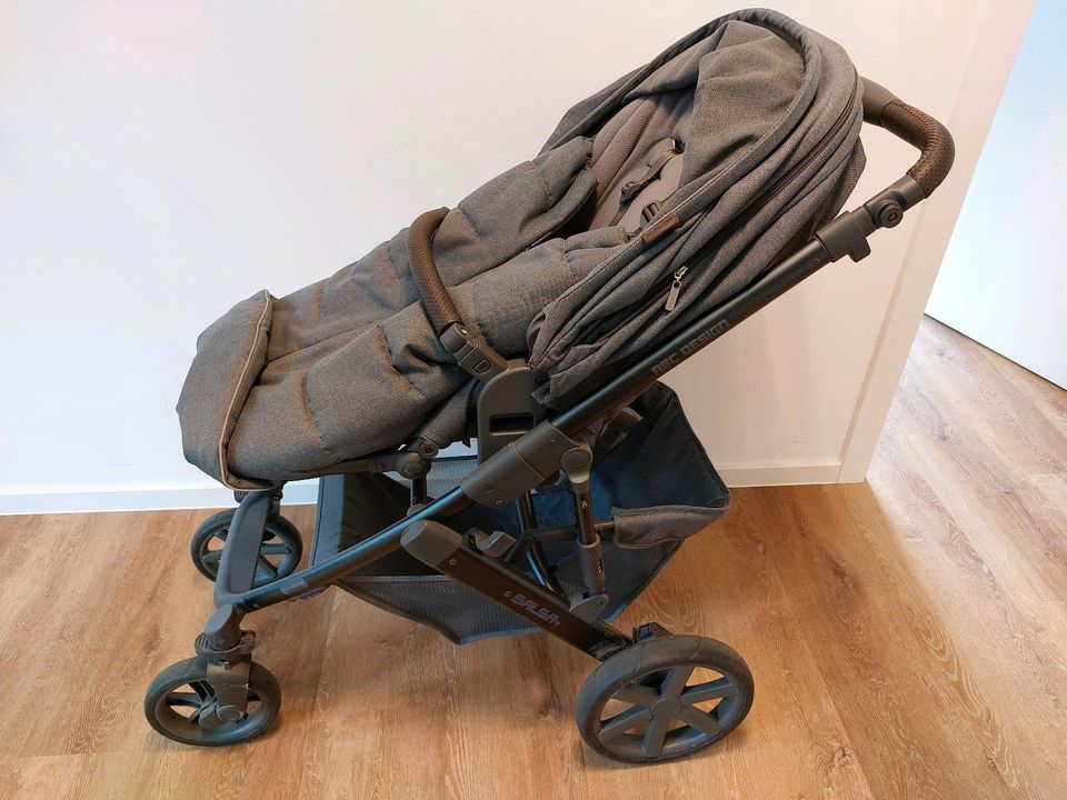 ABC Salsa 4 Kinderwagen mit VIEL Zubehör in Lotte