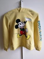 Hoodie mit Kapuze gelb Mickey Mouse H&M 140 Thüringen - Stadtroda Vorschau