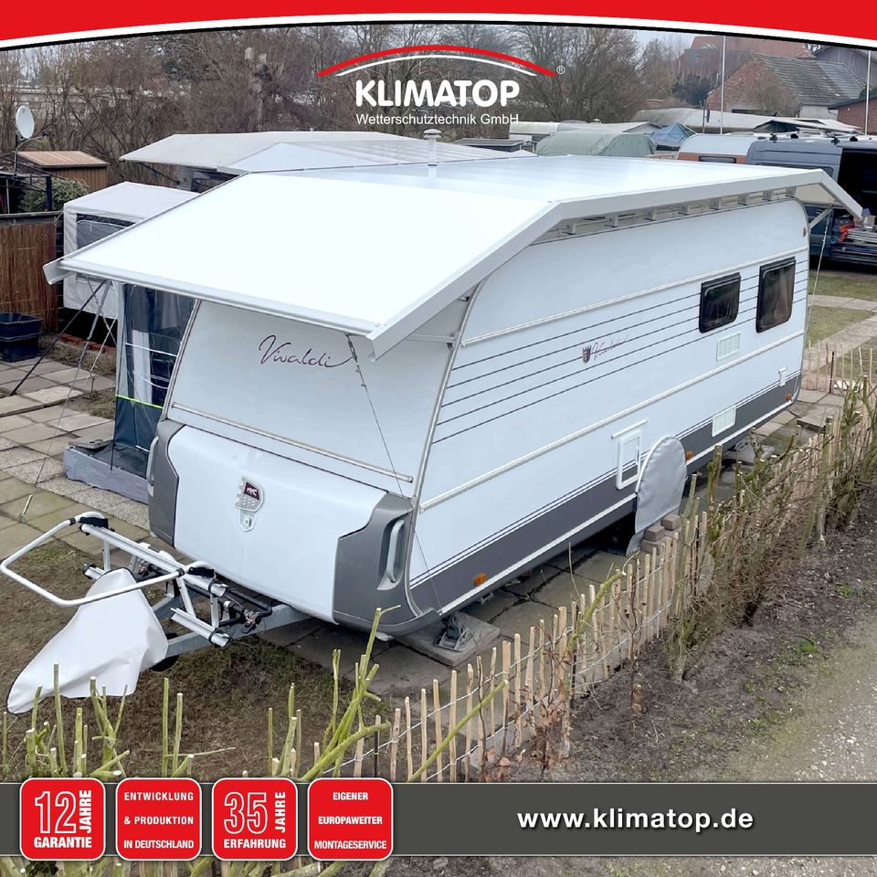 Wohnwagen Schutzdach CARATOP 270 x 650 cm von KLIMATOP Wetterschutz in Bückeburg