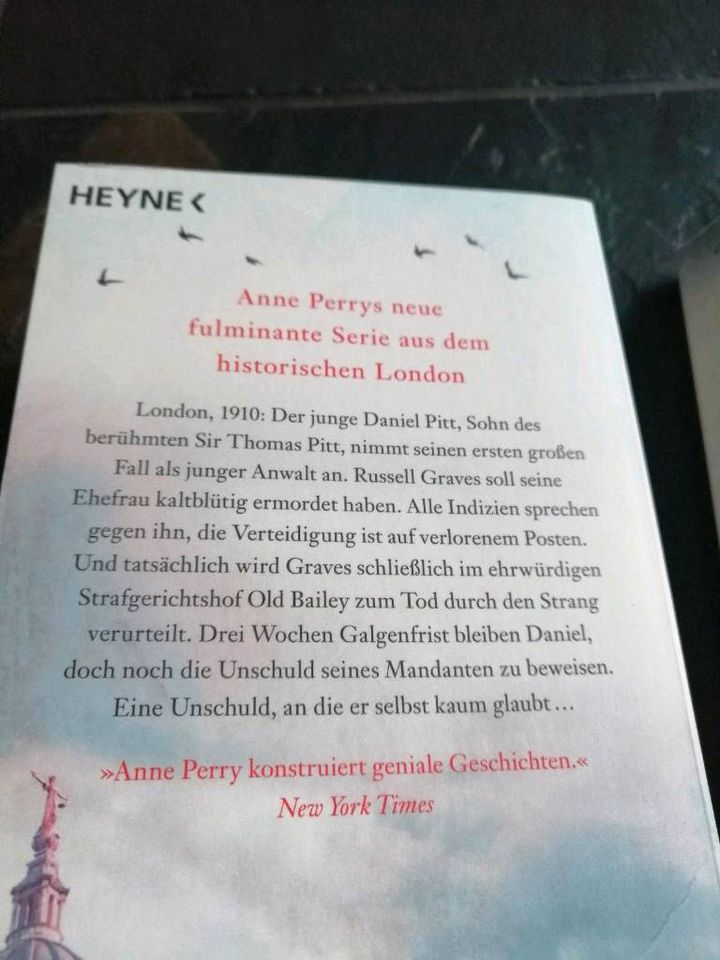 Anne Perry Todesurteil im Old Bailey in Rheinbach