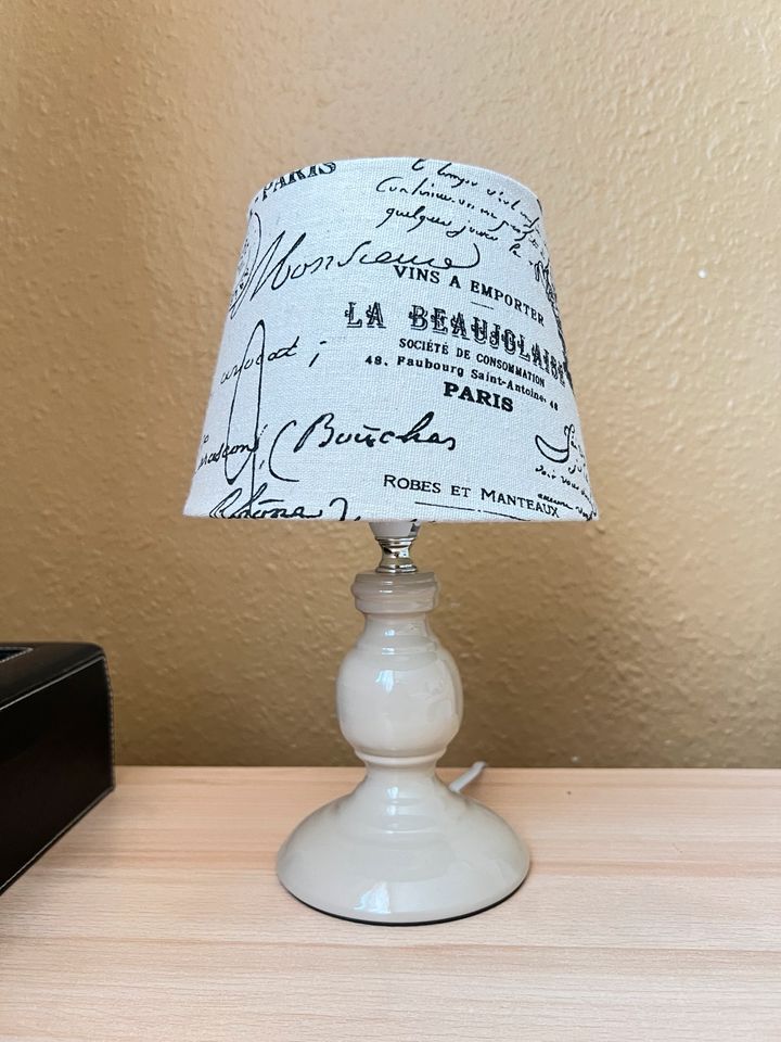 Nachttischlampe 2er Set Vintage- Parisdesign E14 in Hanau
