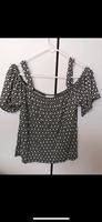 H&M Shirt Top Größe XS 34 schulterfrei schwarz weiß Saarland - Dillingen (Saar) Vorschau