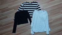 3 Oberteile/Shirts für Mädchen von H&M Gr. S Baden-Württemberg - Bad Schönborn Vorschau