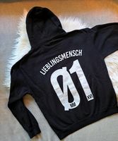 Hoodie Lieblingsmensch M Just Hoods und Rippshirt Shein L Niedersachsen - Winsen (Luhe) Vorschau