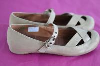 Chie Mihara Damen Schuhe mit Karton 38 Leder Goldbeige neuwertig Beuel - Vilich Vorschau