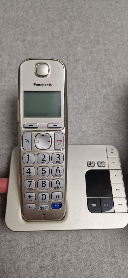 Panasonic KX--TGE220  Srniorentelefon in Haar