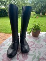 Elegante flache schwarze Think Stiefel 40 Nordrhein-Westfalen - Weilerswist Vorschau