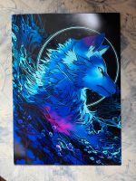 Displate Metallbild Wolf Fantasy Dresden - Blasewitz Vorschau