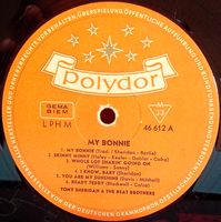 Vinyl Tony Sheridan &The Beat Brothers My Bonnie 1962 ohne Cover Berlin - Mitte Vorschau