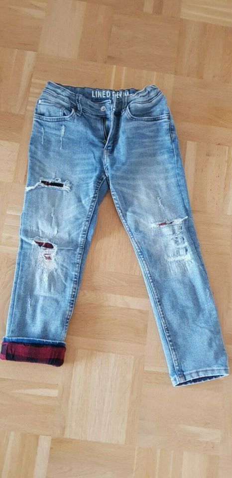 H & M Jeans Größe 116 gefüttert in Hünfeld