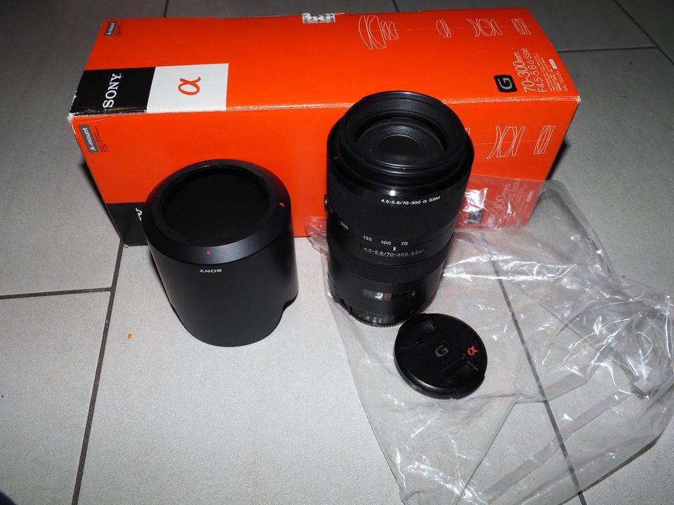 SONY SAL AF 4,5-5,6 / 70-300 mm SSM für A-Mount OVP in Wiesbaden