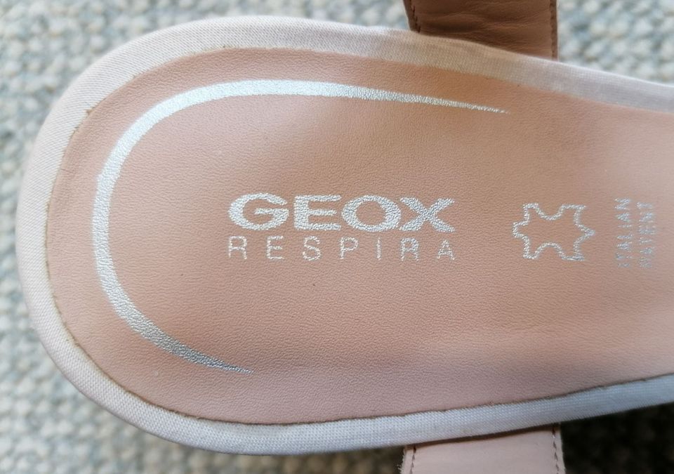 Neue GEOX Respira Damensandalen "Aurely 50" Farbe:Nude/Skin,Gr.36 in Weil am Rhein