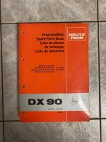 Deutz DX90 Original Ersatzteilliste von 1981 Bayern - Moorenweis Vorschau
