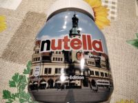 Nutella Glas Städteliebe Fan-Edition Leipzig zu verschenken Sachsen - Moritzburg Vorschau