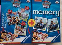 Puzzle und Memory 4+ paw patrol Baden-Württemberg - Hockenheim Vorschau