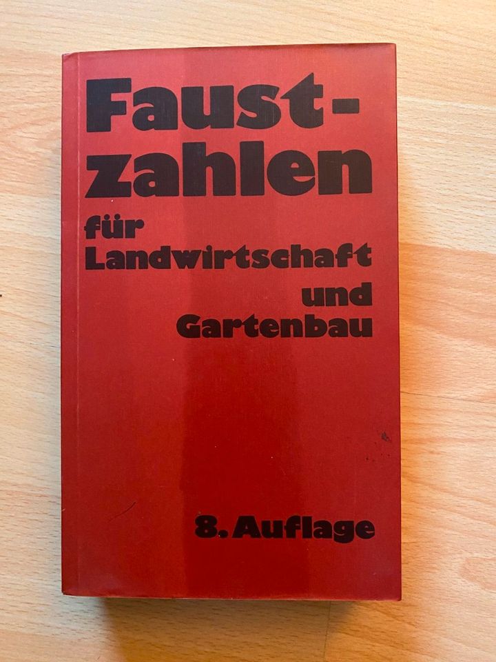 Faustzahlen für Landwirtschaft und Gartenbau Ruhr-Stickstoff AG in Kirchlinteln