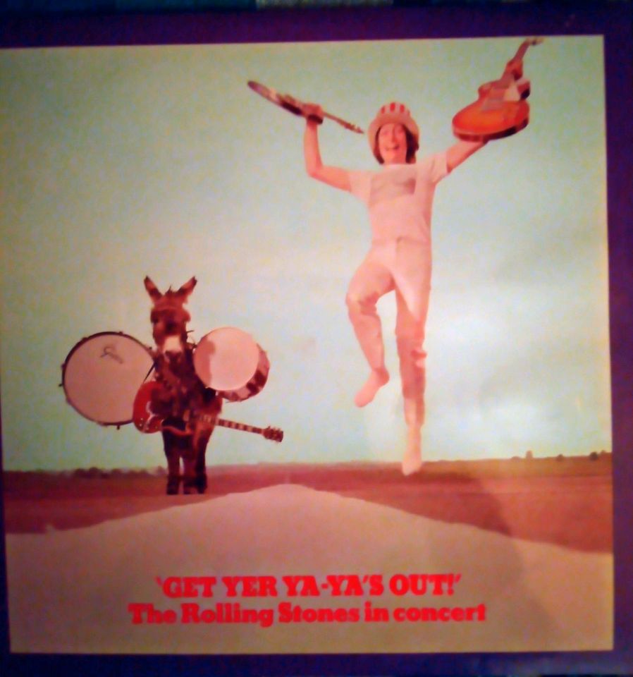 The Rolling Stones in Concert.'Get yer ya-ya's out.LP.Vinyl.1970. in Borgstedt