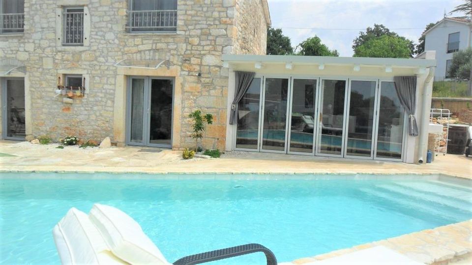 Traum Ferienhaus mit Pool  Meerblick Hund Porec Istrien Kroatien in Ergolding