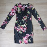 NEU Stretch Jersey Fest Kleid schwarz mit Blumen Gr. XS,S Niedersachsen - Celle Vorschau