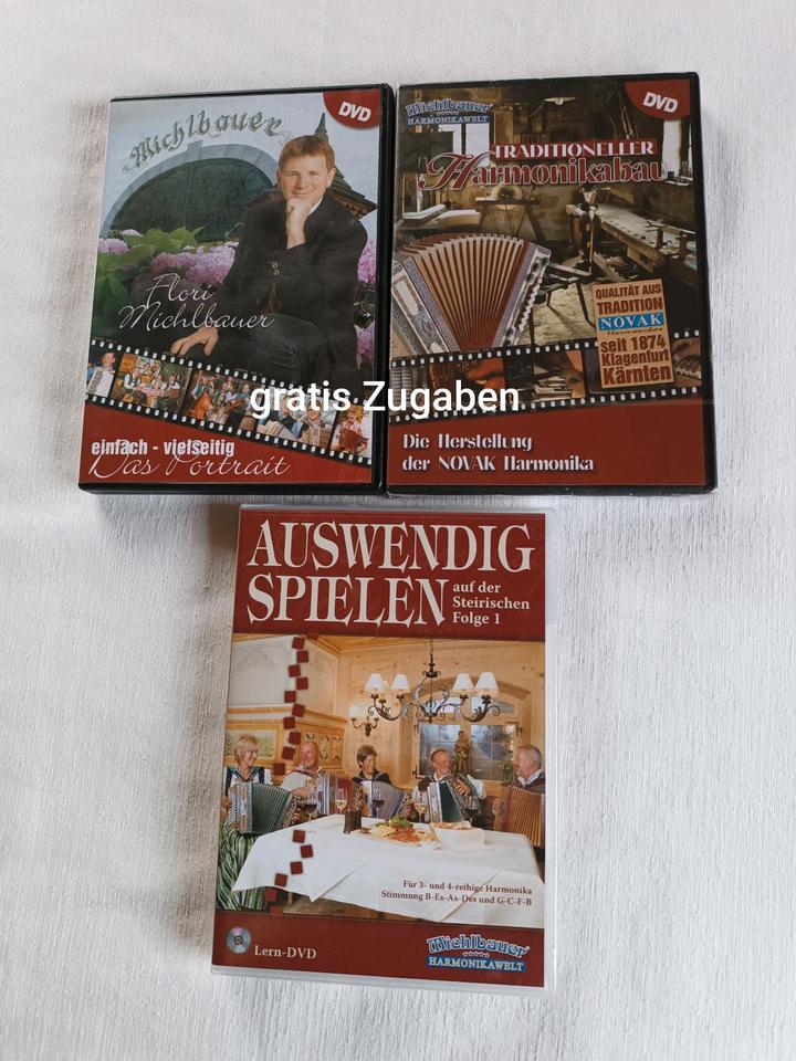 Lern-DVD: Auswendig Spielen lernen auf der Steirischen Harmonika in Gefrees