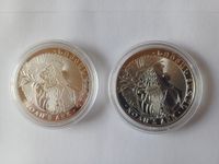 2 x 1 Oz Silber 500 Dram Gedenkmünzen aus Armenien 2013 + 2014 Hessen - Bürstadt Vorschau