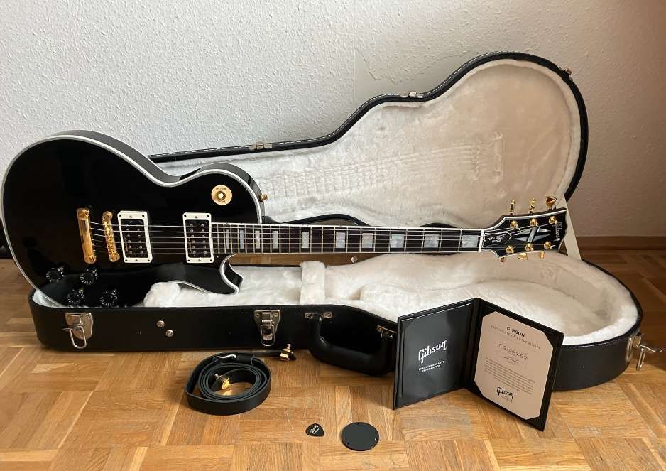 2020 Gibson Les Paul Custom Demo Version Frampton Gallagher Specs in Passau