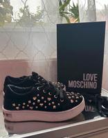 Moschino Schuhe Turnschuhe Sneaker Sachsen-Anhalt - Lützen Vorschau