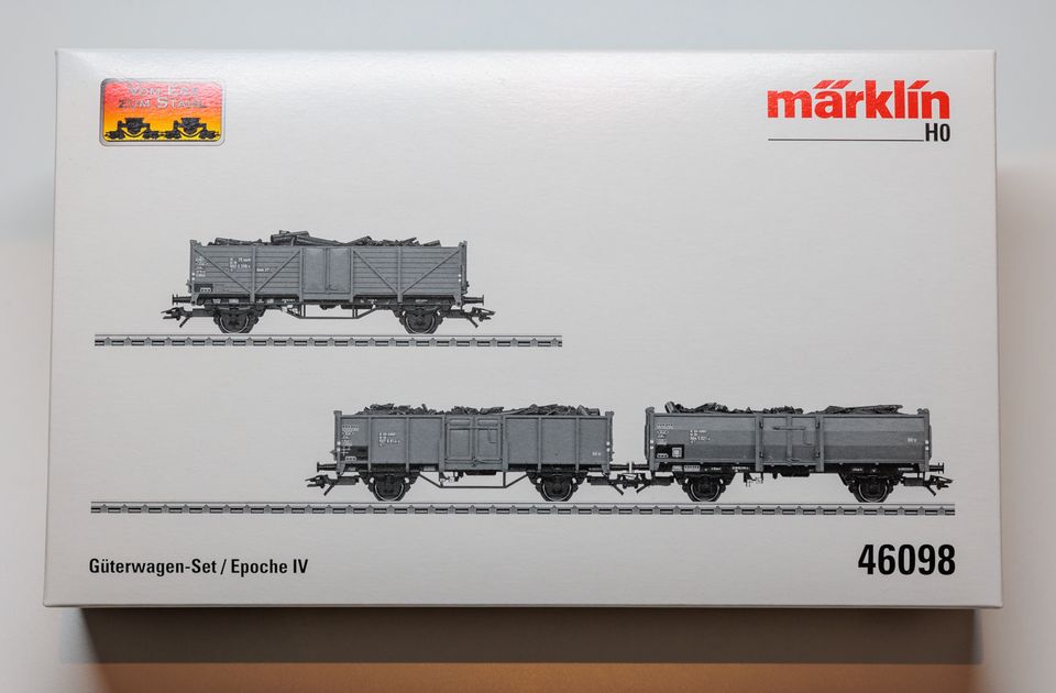 Märklin H0 46098 Güterwagen zur Schrottverladung in Karlsruhe