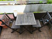 Holztisch und 2 Stühle Garten Balkon Köln - Porz Vorschau