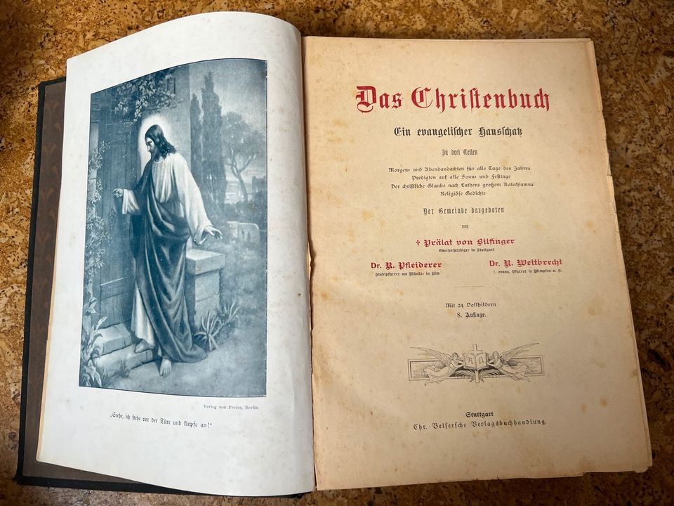 Das Christenbuch, Antik, Vintage, Bibel, Literatur in Stuttgart