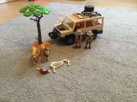 Playmobil Safari Auto + Löwen + Baum + Figuren + Zubehör Frankfurt am Main - Bornheim Vorschau