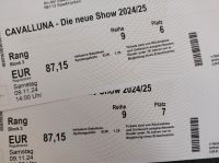 Biete Eintrittskarten für Cavalluna am 9.11.24 Saarland - Nalbach Vorschau