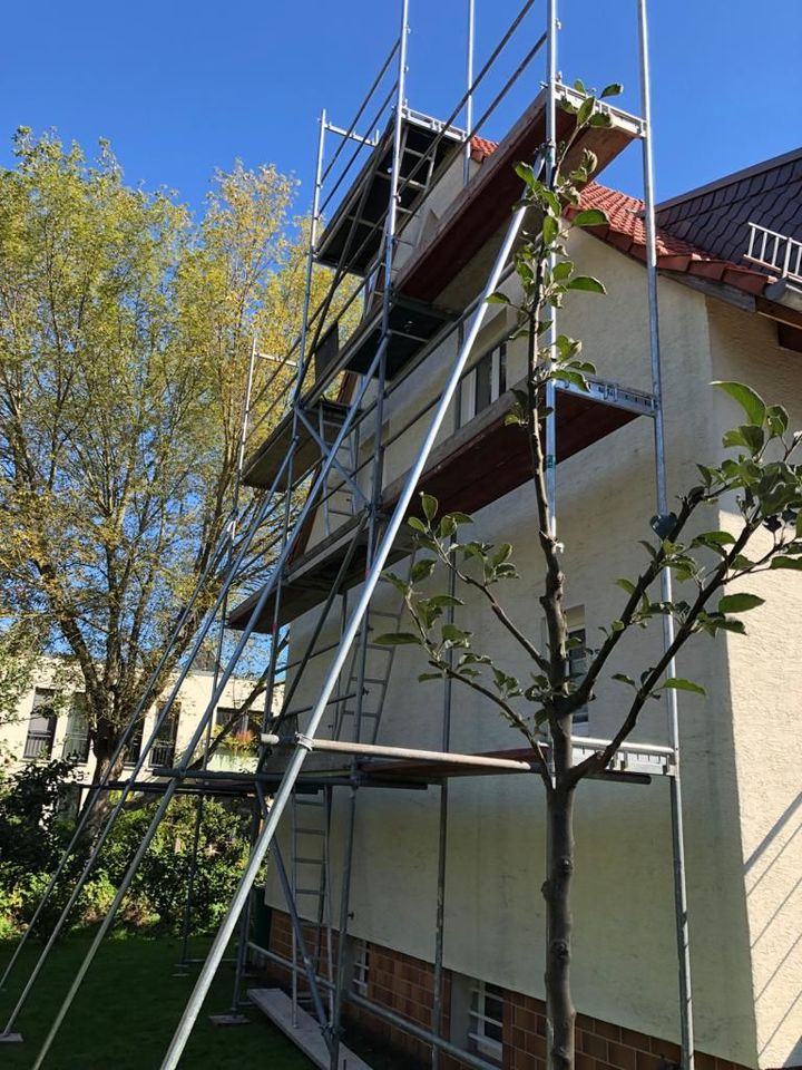 Gerüst für Fassaden o. Dacharbeiten zu vermieten, Montage a. A. in Berlin
