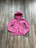 TOP-ZUSTAND❤️ HOLLISTER XS Sweatjacke Jacke Hoodie pink rosa weiß Hessen - Limburg Vorschau