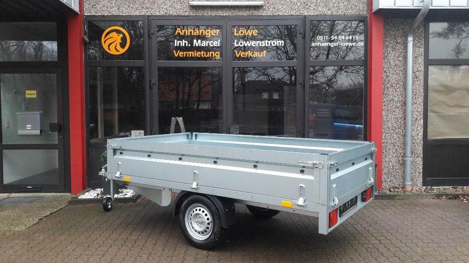 Neuer 750 KG Anhänger, Hochlader, PKW-Anhänger, Trailer, Hänger in Ilsede