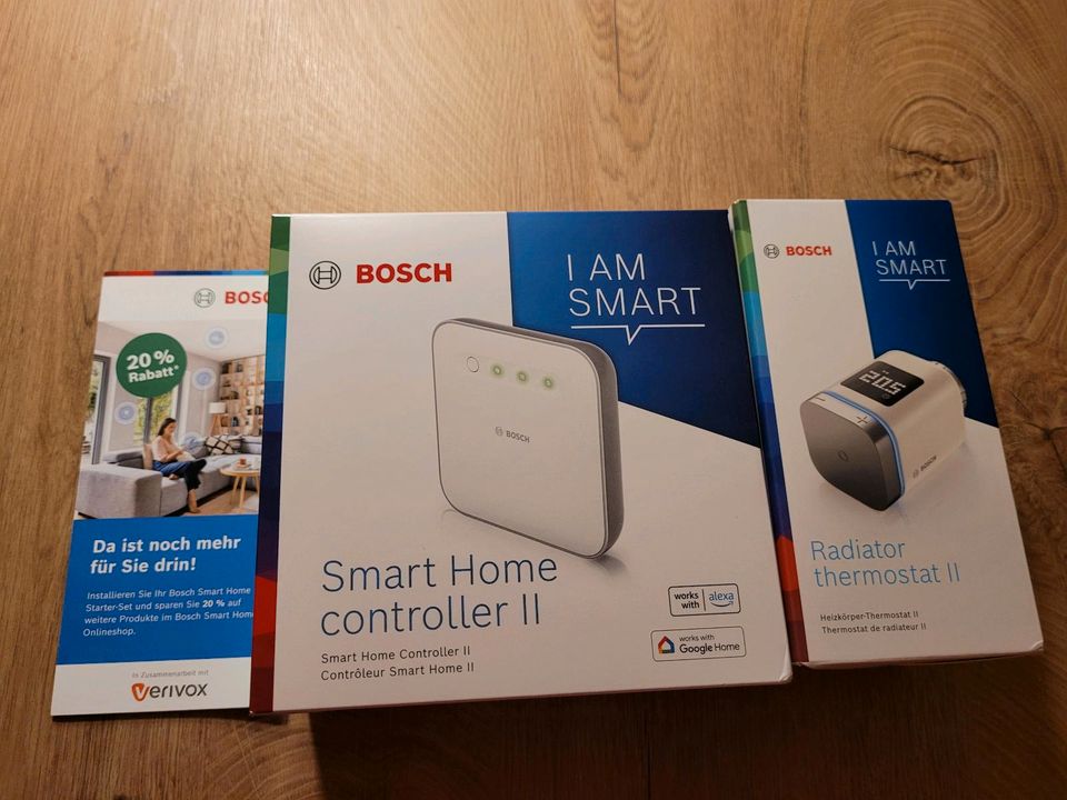 Bosch Smart Home Controller 2 und Thermostat in Riesenbeck
