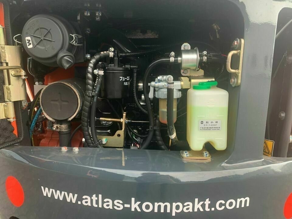 inkl. MwST Minibagger NEU Yanmar Motor 1,8t Atlas AC 18 UF in Heemsen